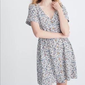 Madewell | Women's Floral Button-Front Day Dress